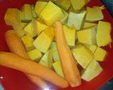 A picture of step 1 of Pumpkin soup.