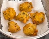 A picture of step 9 of 🌧️ Crispy Urad Dal Pakode | Fluffy Inside, Crisp Outside | Monsoon Tea-Time Special.
