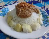 Foto langkah ke 4 dari resep Bihun bumbu ketoprak.