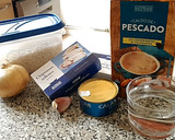 Foto del paso 1 de la receta: Arroz con calamares de lata
