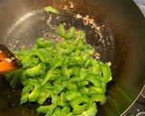 A picture of step 2 of Stir fried bitter gourd with glass noodles.