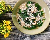 Hình bước làm 3 của món Canh Rau Xà Lách Xoong Nhật Nấu Ruốt