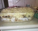 Rakott pennés gombás-csirkemell recept fázis 2 fotója