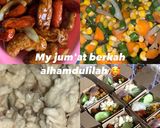 Foto langkah ke 3 dari resep Menu jum'at berkah sosis&otak2 saus tiram.