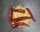 A picture of step 3 of Brinjal tomato chutney.