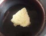 A picture of step 2 of Karonda jam lamington.