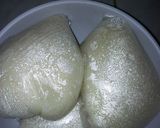 A picture of step 13 of Tuwon semovita and miyan kuka.
