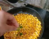 A picture of step 3 of Masala Hot Corn.