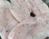 Gombás, tejszínes, spenótos, parmezános csirkemell recept fázis 1 fotója