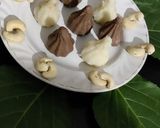 કાજુ લીલા નાળીયેર વીથ કોકો લાડુ (Kaju Lila Nariyel With Coco Laddu Recipe In Gujarati) રેસીપી સ્ટેપ6ફોટો