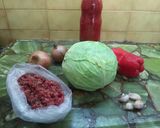 Foto del paso 3 de la receta: Repollo en cintas con tuco