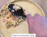 Une image de l'étape 7 de Tarte salée saucisses, pd terre/ Mozarella.