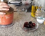 Foto del paso 7 de la receta Gazpacho de Cerezas con Queso fresco de Cabra