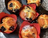 Une image de l'étape 8 de MUFFINS 🧁🍒CHERRY BLOSSOM🍒BLUBERRIES🫐🫐.