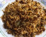 عکس مرحله 7 از دستور لوبیا پلو با گوشت چرخکرده