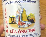 A picture of step 2 of Condense rice mango.