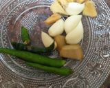 A picture of step 1 of Chicken shami kabab.