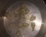 A picture of step 2 of Danwake(dumplings).