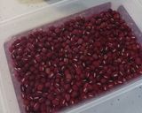 Hình bước làm 1 của món Chè Đậu Đỏ Hạt Sen (kiểu Hoa)/ Hong Dou Sha