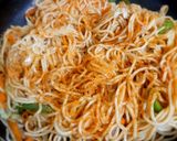 A picture of step 5 of Chow mein.