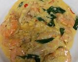 Foto langkah ke 4 dari resep Singapore's Creamy Butter Garlic Prawn.