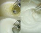 Foto langkah ke 5 dari resep Chocolate Chiffon Cake with Sweetened Whipped Cream.