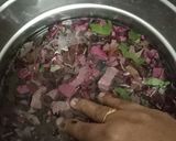 சிவப்பு தண்டு கீரை பொரியல்(sivappu thandu keerai poriyal recipe in tamil) ரெசிபி ஸ்டேப் 1 புகைப்படம்