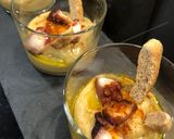 Foto del paso 6 de la receta: Vasitos de pulpo sobre crema de patata