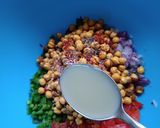 A picture of step 2 of Roasted Gram Chaat (Tangy and Spicy Yet Healthy Snack).