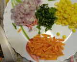 A picture of step 1 of Veg cheese paneer cigar.