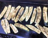 Une image de l'étape 5 de Courgettes grillées pesto balsamique.