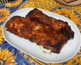 Une image de l'étape 9 de Côtes levées sauce barbecue.