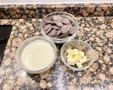 Foto del paso 6 de la receta: Pastel de chocolate y plátano (versión modificada sin gluten de “chocolate cacao”)