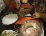 Foto del paso 1 de la receta: Sushi de pollo champiñón en panko