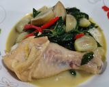 รูปขั้นตอนการทำที่ 4 ของ แกงเขียวหวานน่องไก่