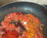 A picture of step 4 of Chawli Curry.