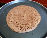 A picture of step 5 of Sprouted ragi flour crispy dosa, soft and spongy dosa, idly.