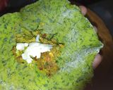 પાલક લીલવા ચીઝ કચોરી રેસીપી સ્ટેપ3ફોટો