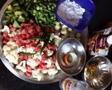 মিক্স ভেজ এগ ফ্রাইড রাইস (mix veg egg fried rice recipe in Bengali) রেসিপি ধাপ - 1 ছবি