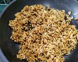 A picture of step 4 of Murmura Ladoos/Puffed Rice Laddoo.