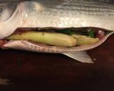 鹽焗烏頭的食譜步驟1照片