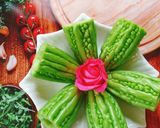 Hình bước làm 1 của món Canh khổ qua dồn thịt