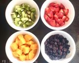 รูปขั้นตอนการทำที่ 1 ของ Fresh Fruit Popsicles