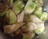 Foto del paso 2 de la receta: Fideuá de verduras y langostinos con allioli de rábanos