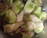 Foto del paso 2 de la receta: Fideuá de verduras y langostinos con allioli de rábanos