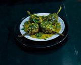 A picture of step 8 of Maharashtrian Traditional Khare Vange.
