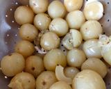 A picture of step 1 of Amla Sweet pickle with jaggery.