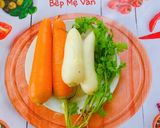 Hình bước làm 1 của món Nui nấu xương heo
