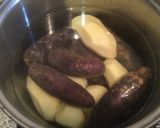 Foto del paso 1 de la receta: Ensalada de papas negras y blancas