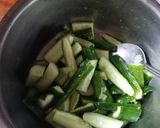 韓式小菜：涼拌小黃瓜的食譜步驟3照片